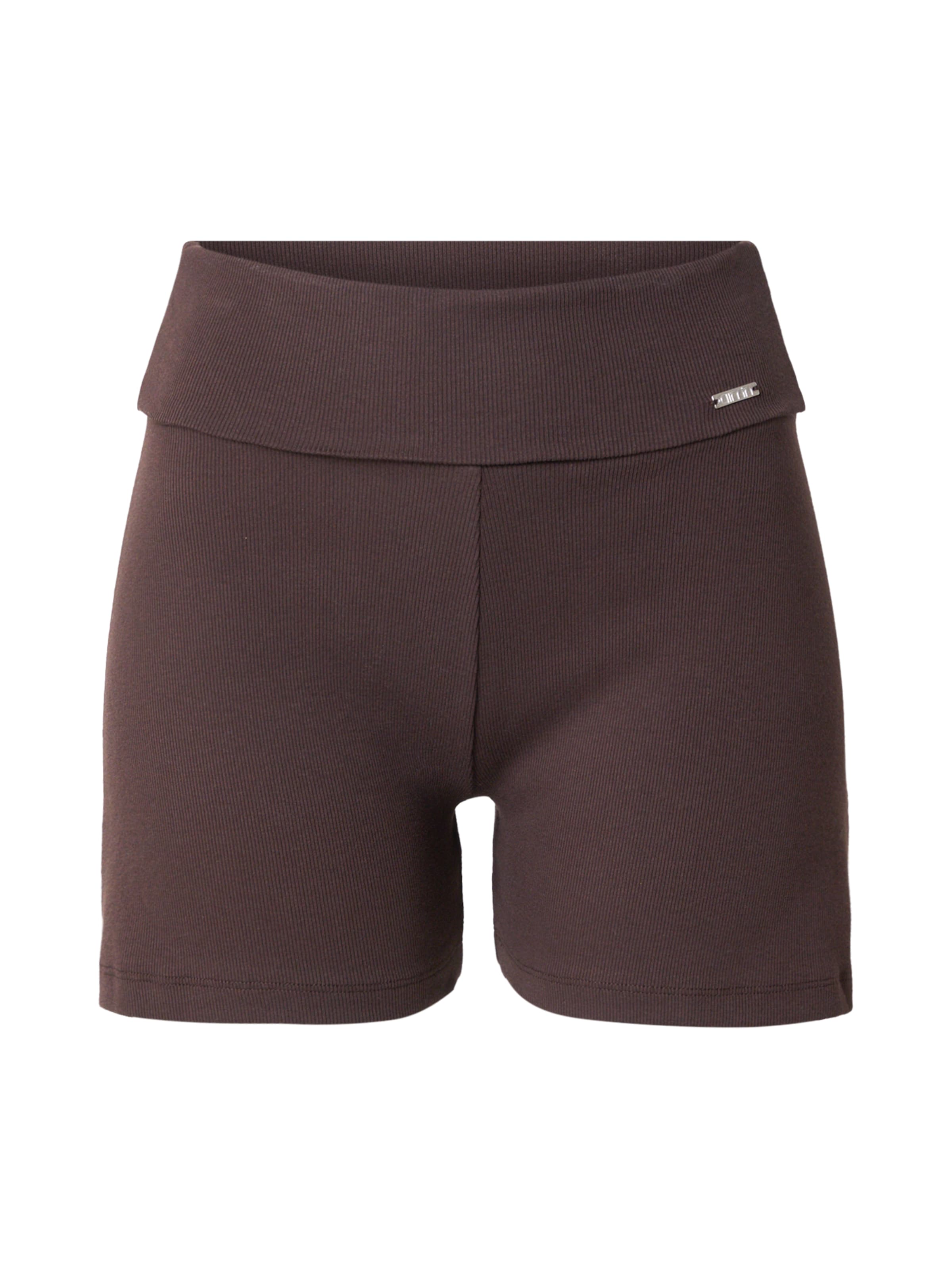 Aim'n Skinny Sports trousers in Brown: front