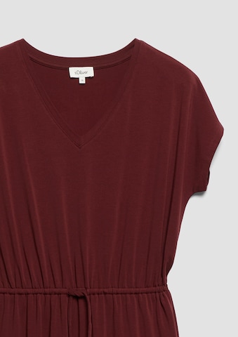 Robe s.Oliver en rouge