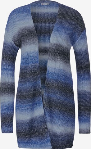 STREET ONE Knit Cardigan in Blue: front