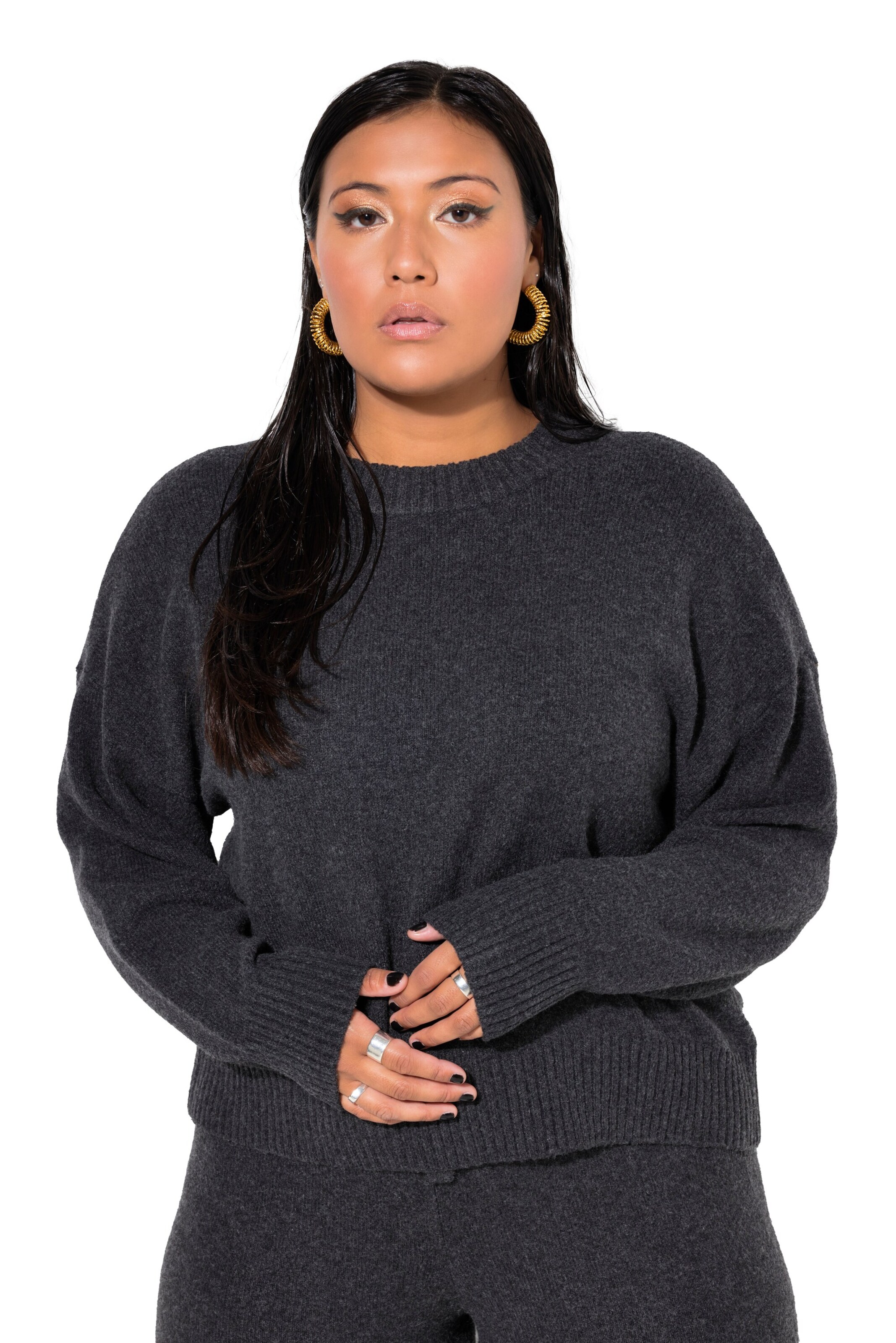 Studio Untold Pullover in Grau: Vorderseite