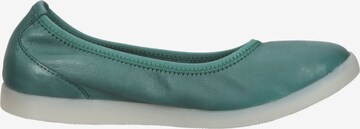 Softinos Ballet Flats in Green