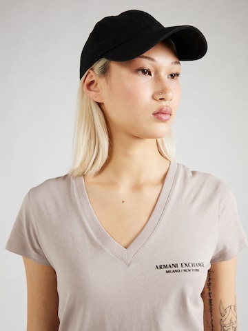 T-shirt ARMANI EXCHANGE en gris