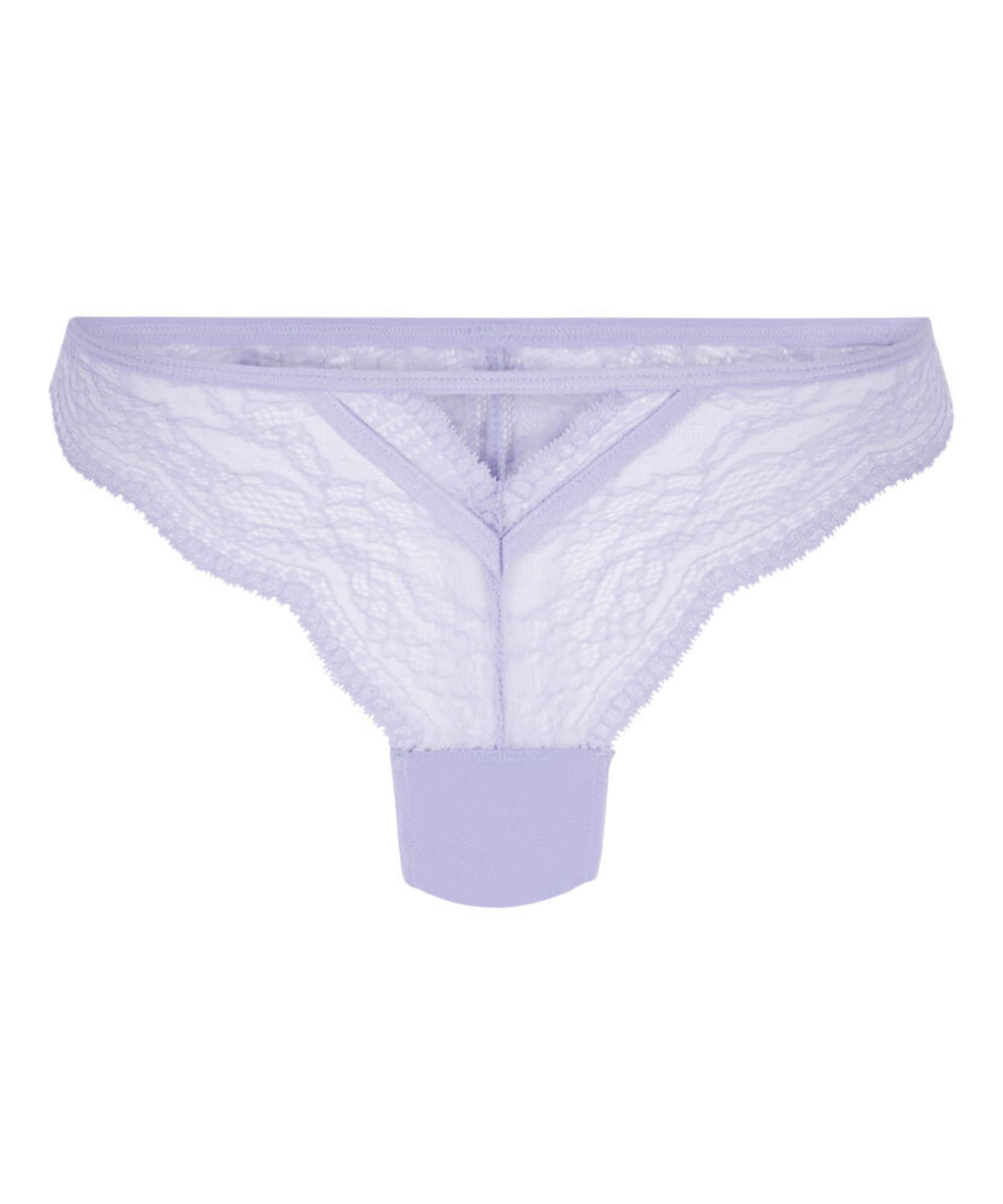 Hunkemöller String 'Isabelle' in XS in lavendel, Produktansicht