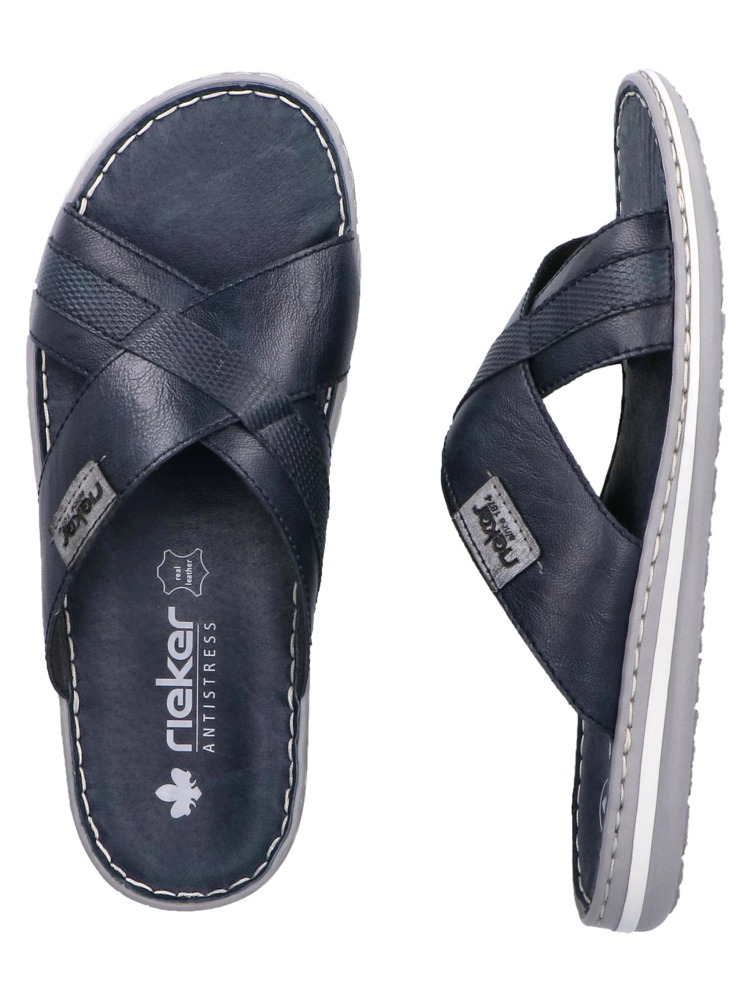 Rieker Mule 'Comfort' in Blue