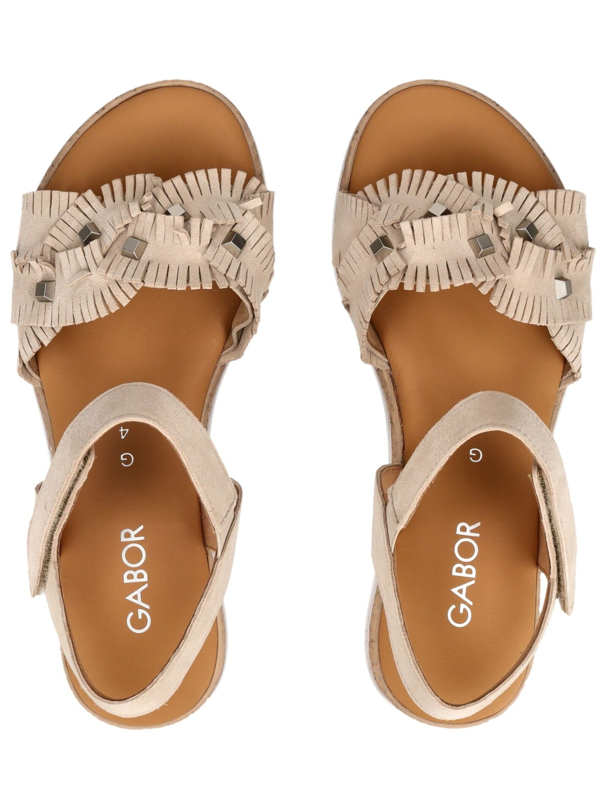 GABOR Sandalen met riem in Grijs