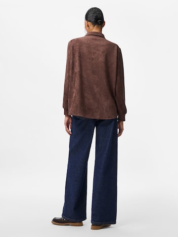 PIECES - Blusa 'PCObina' en marrón