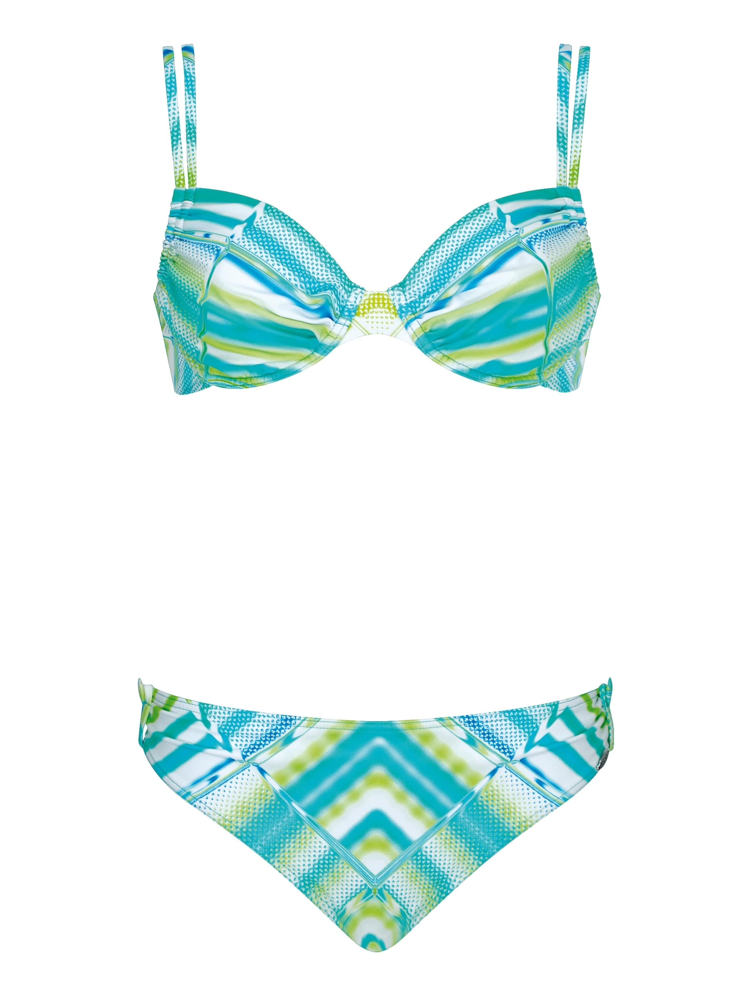 SUNFLAIR Bikini in Blue: front