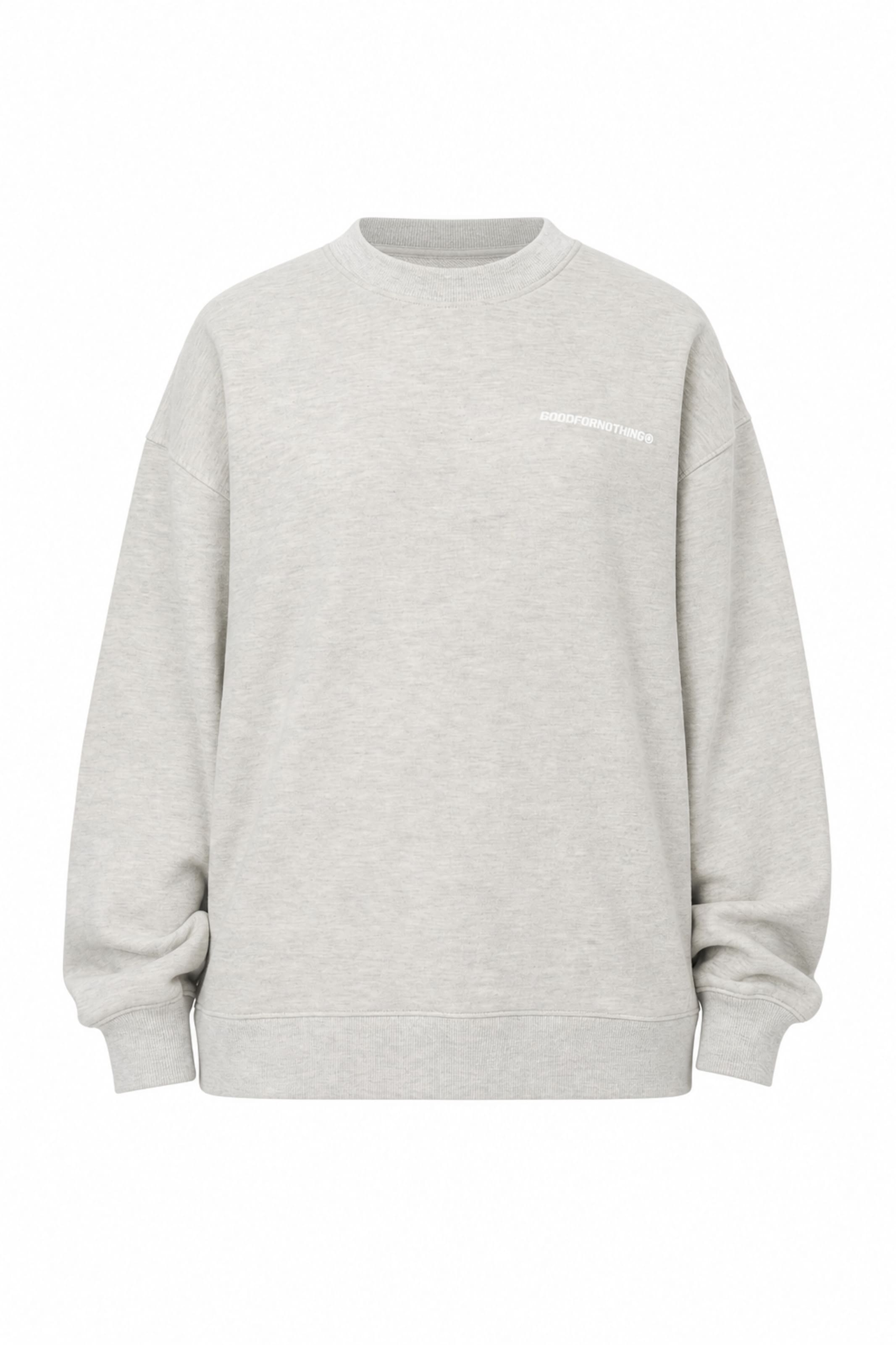 Good For Nothing Sweatshirt 'Essentials' i grå: forside
