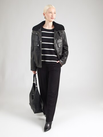 s.Oliver Oversized sweater in Black