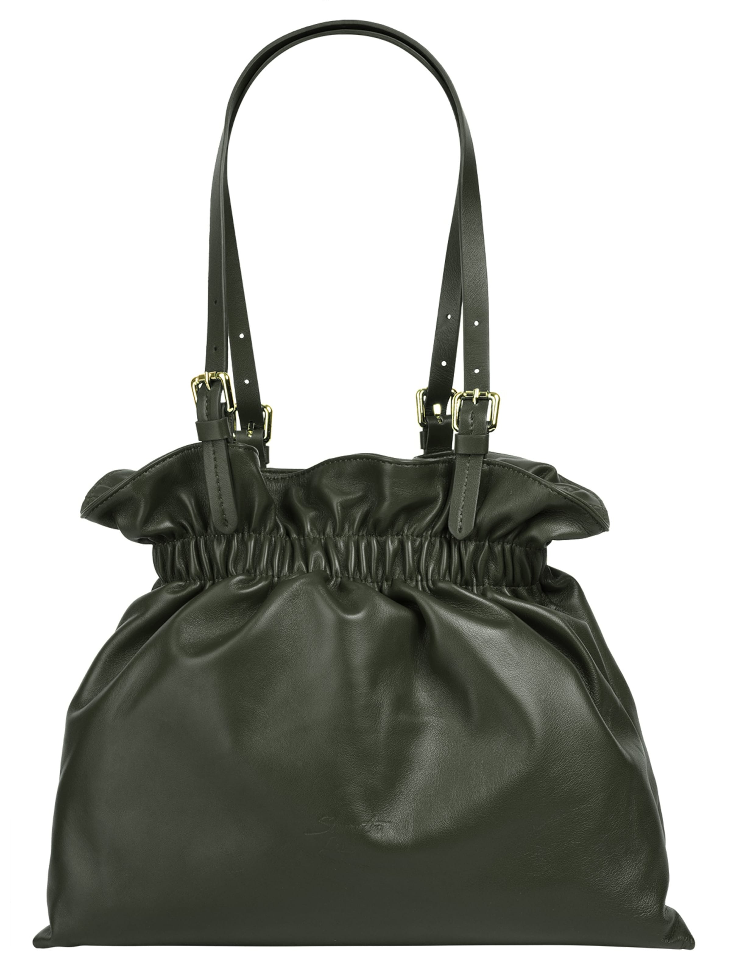 Cabas Samantha Look en vert : devant