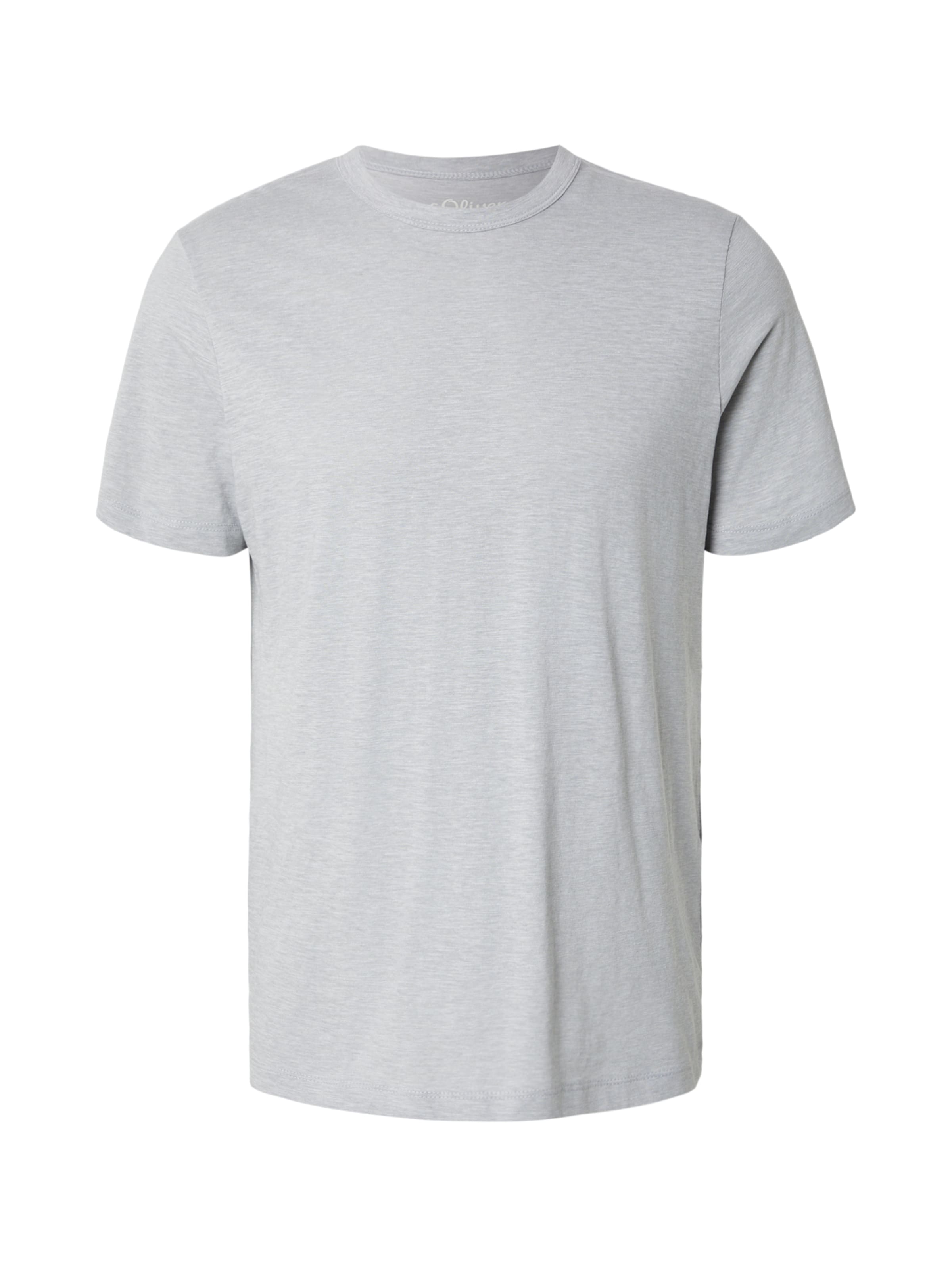 s.Oliver Shirt in Grey: front