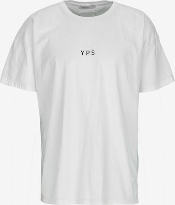Young Poets Shirt 'I'm a poet Arne 214' in White: front