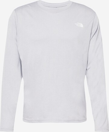 THE NORTH FACE Functioneel shirt 'Reaxion Amp' in Grijs: voorkant