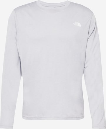 T-Shirt fonctionnel 'Reaxion Amp' THE NORTH FACE en gris : devant