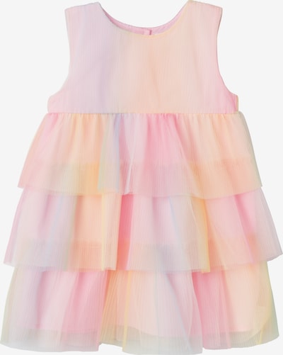 NAME IT Dress 'FAMILLE' in Light blue / Lavender / Orange / Pink, Item view