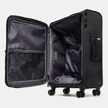 MANDARINA DUCK Trolley 'Zephyr' in Zwart