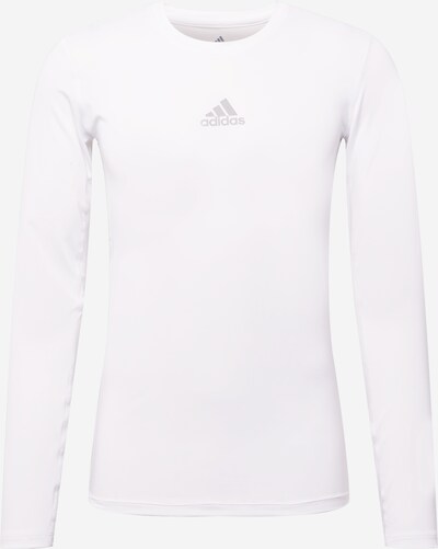 ADIDAS SPORTSWEAR T-Shirt fonctionnel 'Compression' en gris / blanc, Vue avec produit