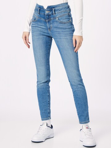 Skinny Jeans 'Janna' di TOM TAILOR DENIM in blu: frontale