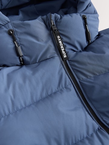 Superdry & Co Winterjas in Blauw