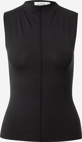 WEEKDAY - Top 'Jennie' en negro: frente