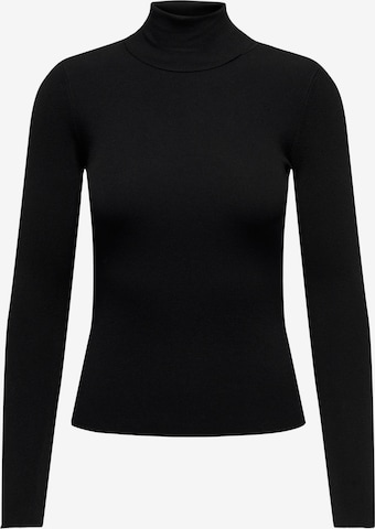 JDY Пуловер 'CIRKELINE' в черно: отпред