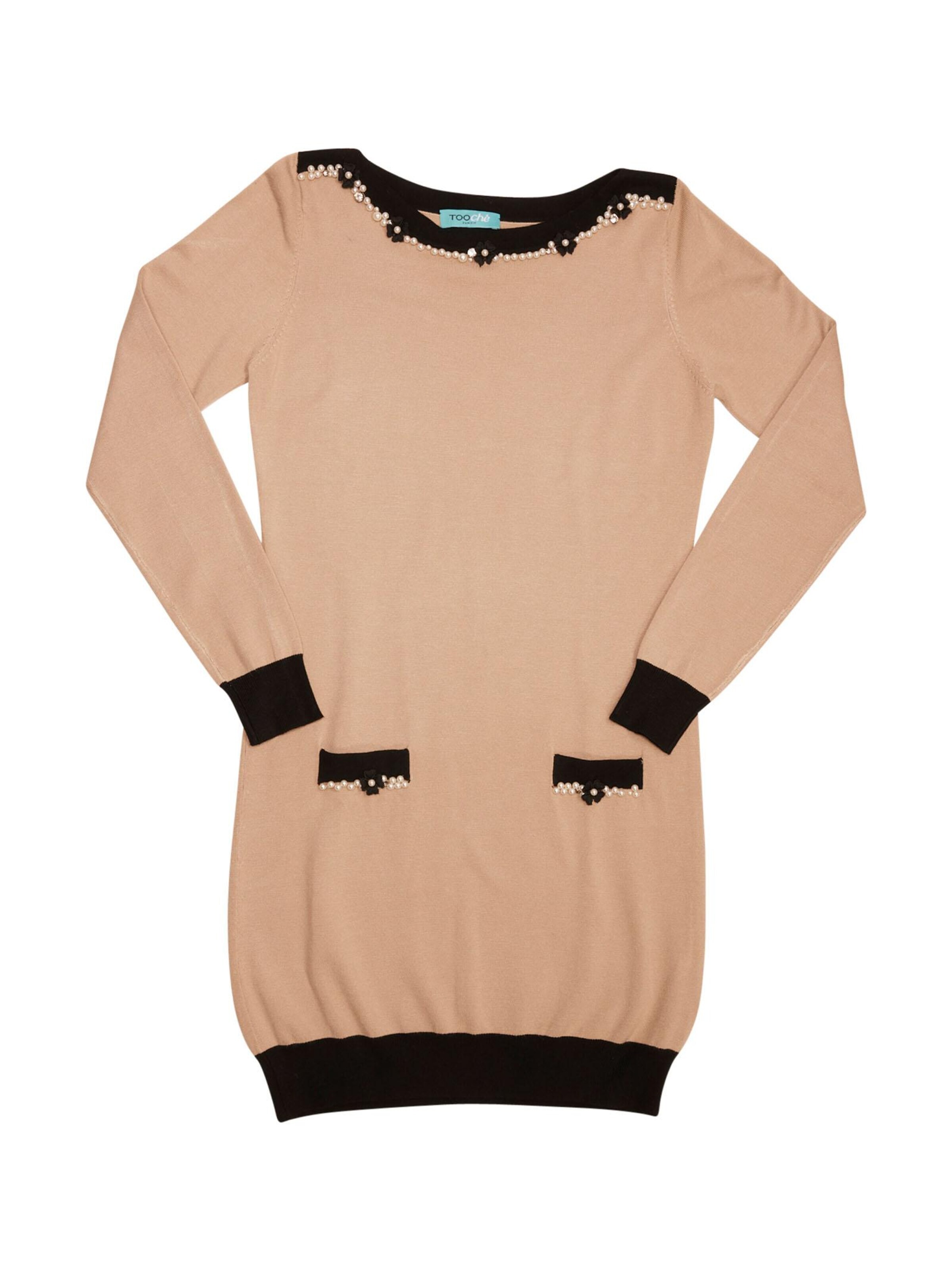 TOOche Dress 'Classy Vintage' in Beige: front
