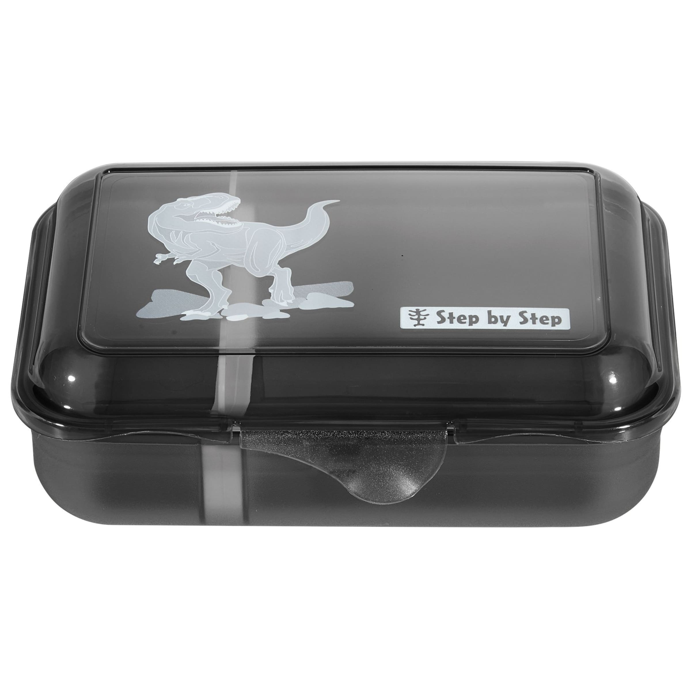 Recipiente termoisolante di STEP BY STEP in nero: frontale