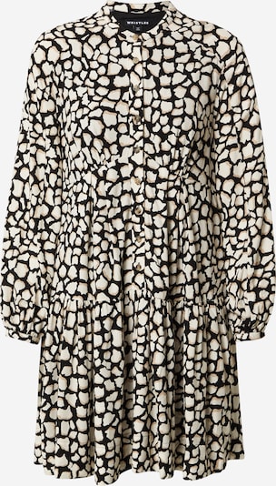 Whistles Kleid in beige / schwarz / naturweiß, Produktansicht