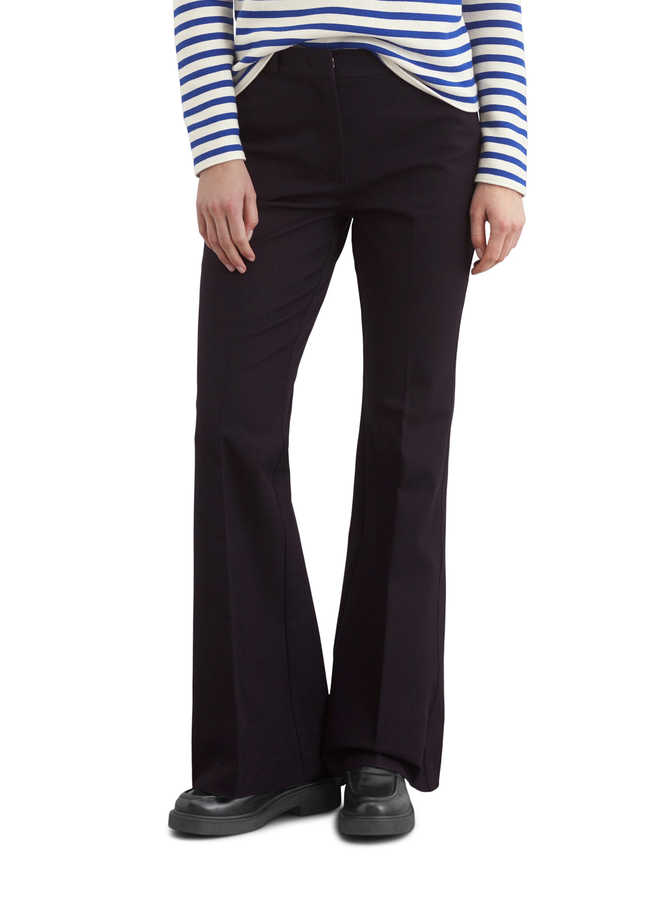 Marc O'Polo Flared Hose in Blau: Vorderseite