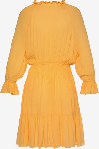 LASCANA Dress in Yellow: front