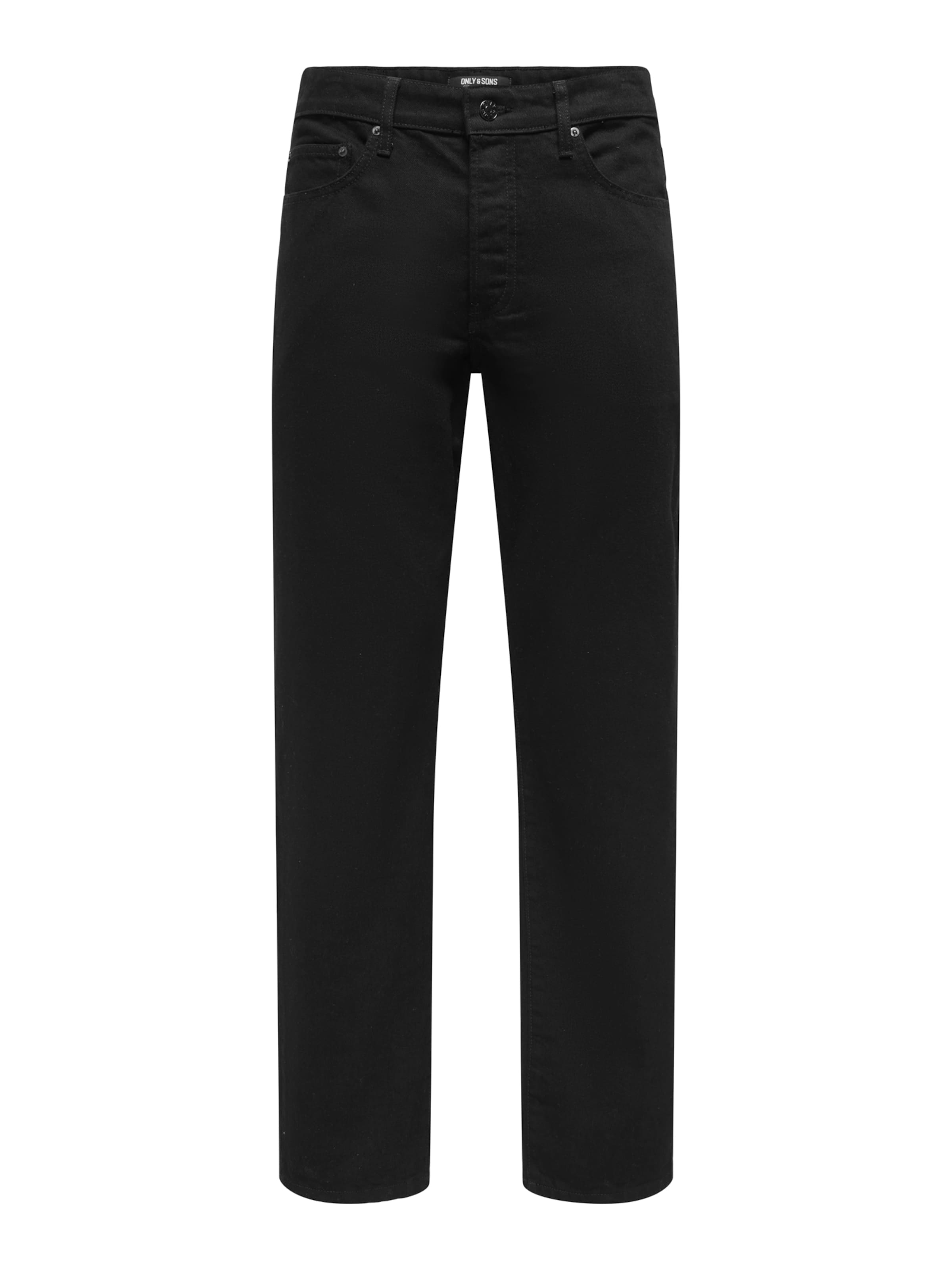 Only & Sons - Regular Calças de ganga 'ONSEdge' em preto: frente