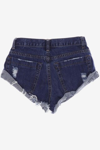 GLAMOROUS Shorts XS in Blau