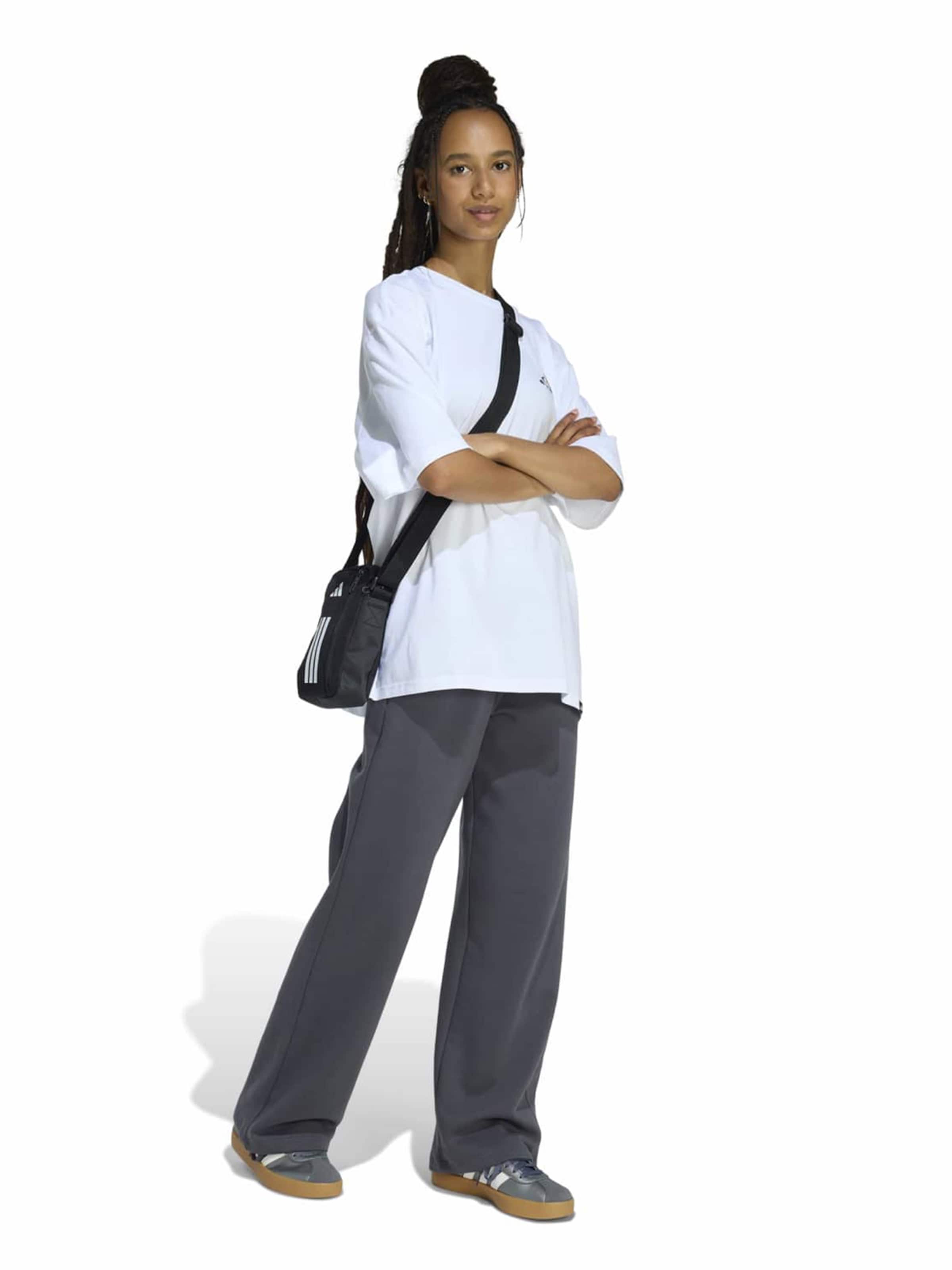 ADIDAS SPORTSWEAR Funktsionaalne särk 'SOFT SIDE', värv valge