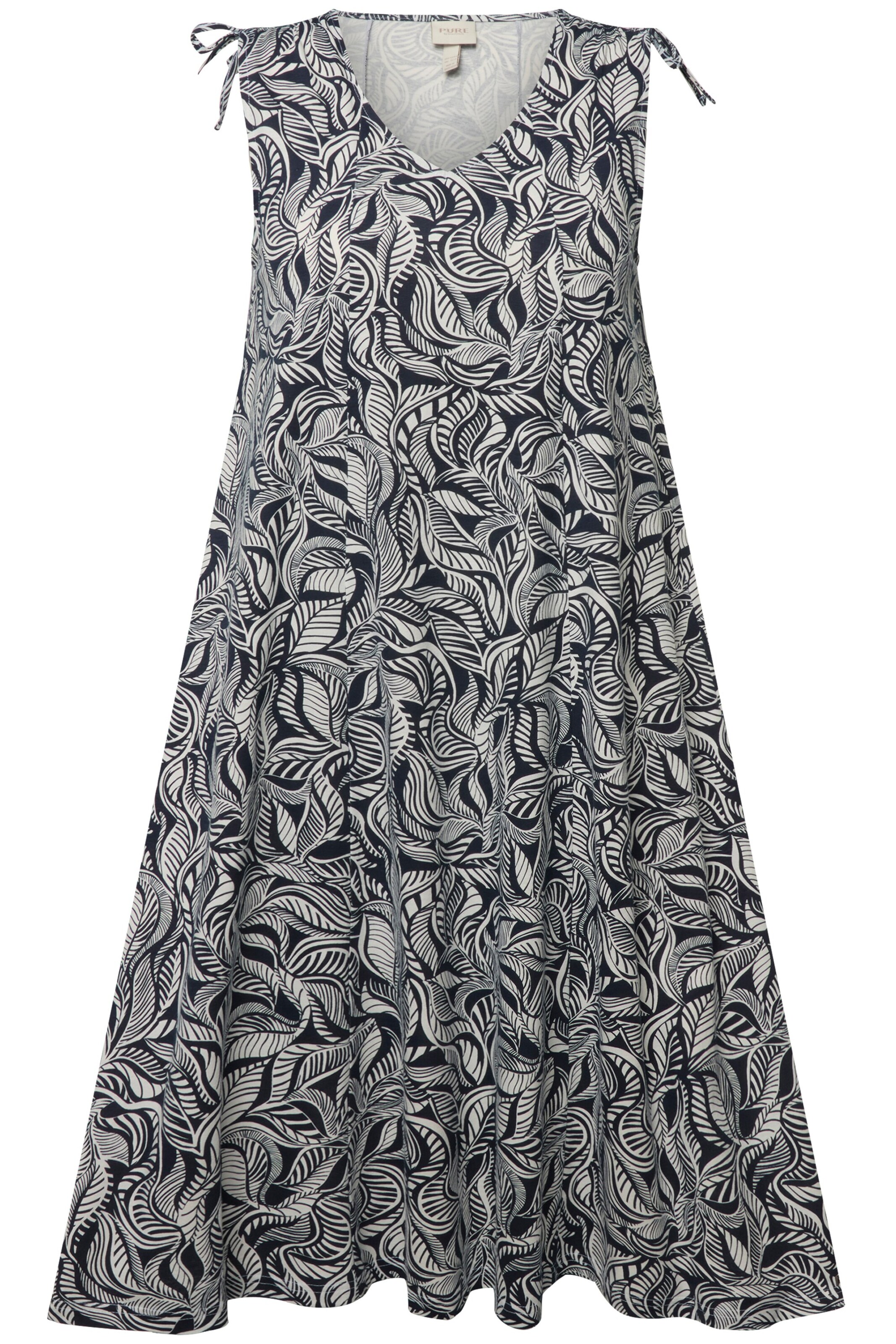 Ulla Popken Kleid in Blau: Vorderseite