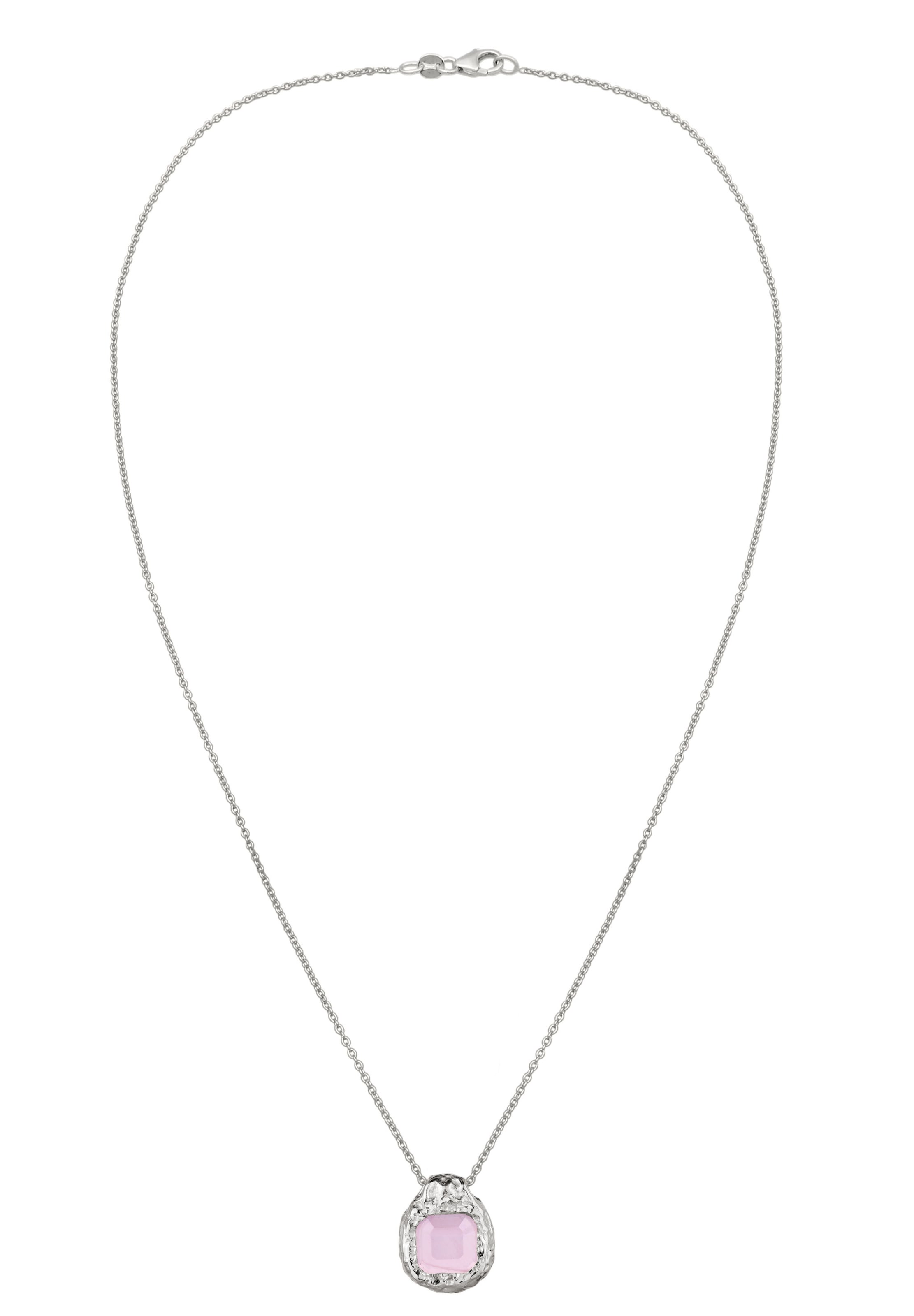 Haze&Glory Necklace in 45 in Light pink / Silver, Item view