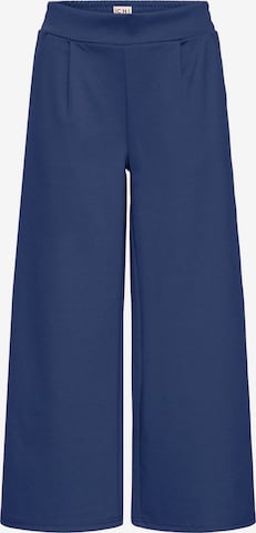 Pantalon à pince 'Kate' ICHI en bleu : devant