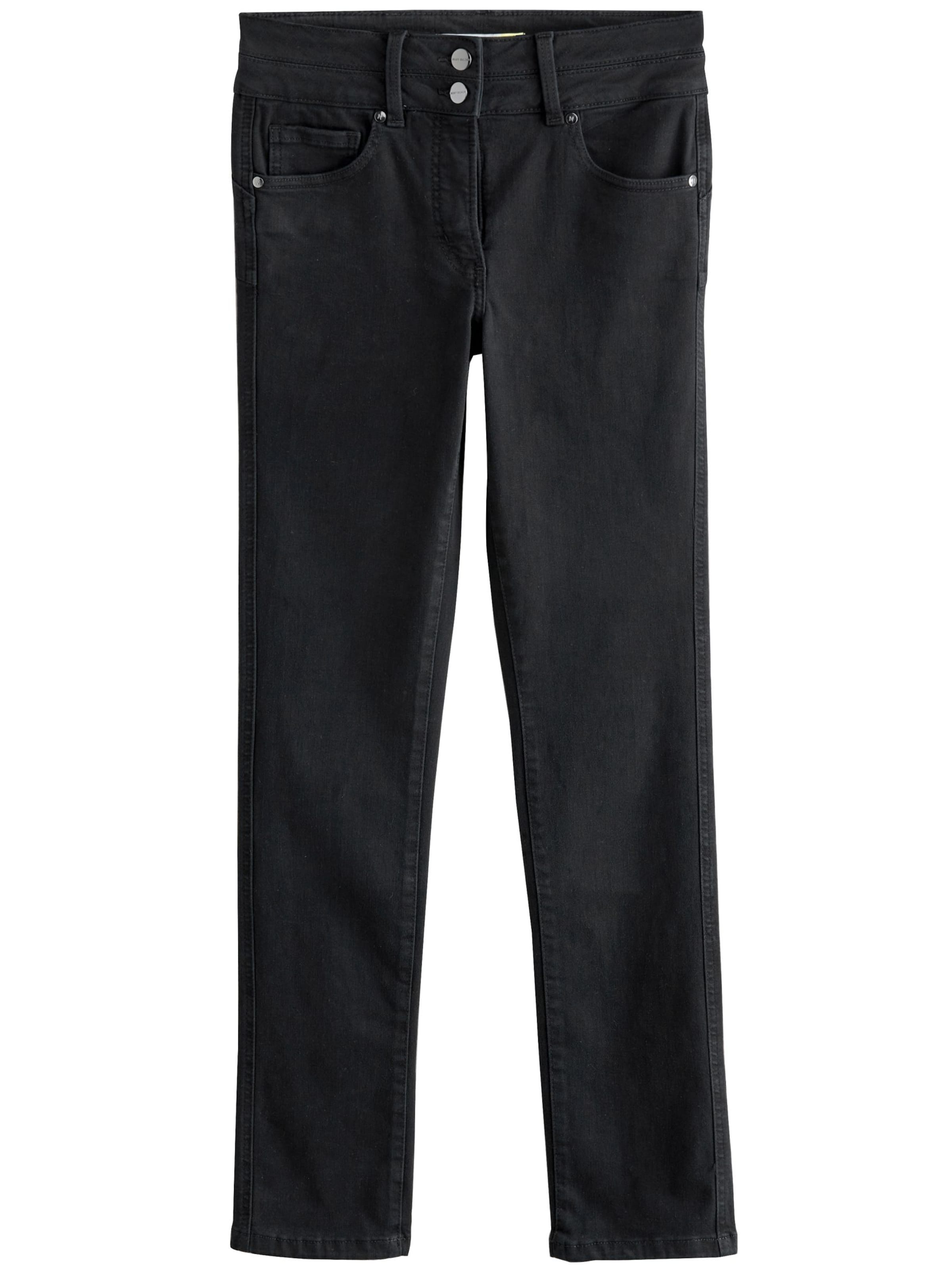 Slimfit Jeans di Next in nero: frontale
