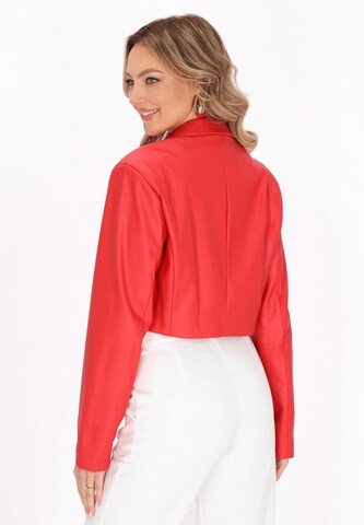 faina - Blazer em vermelho