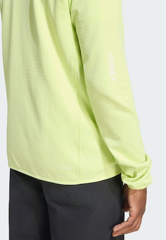 Giacca di pile funzionale 'Xperior' di ADIDAS TERREX in verde