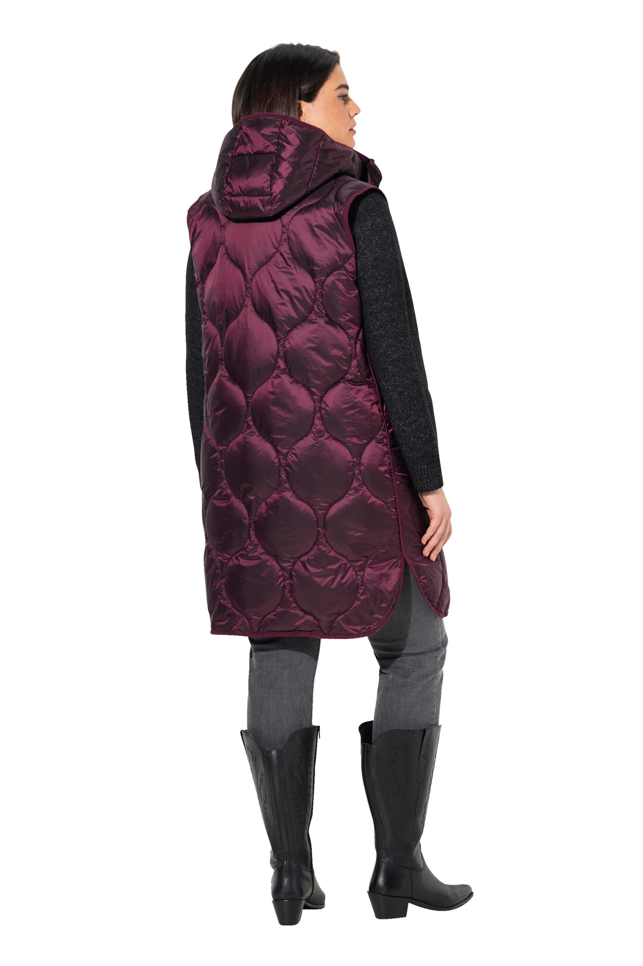 Ulla Popken Weste in Lila