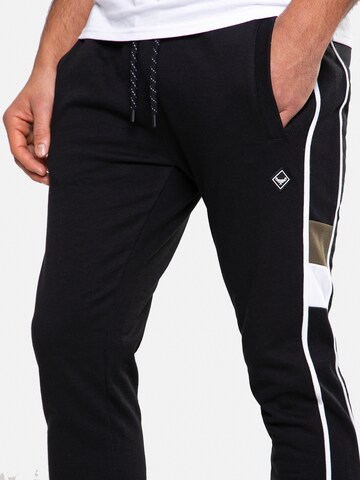 Threadbare Tapered Pants in Black