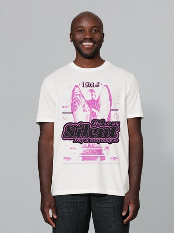 Watapparel Shirt 'Silent' in White: front