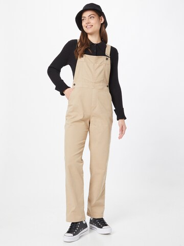 PULZ Jeans Regular Jean Overalls 'Cleo' in Beige