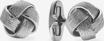 FAVS Manschettenknöpfe in Silber: Vorderseite