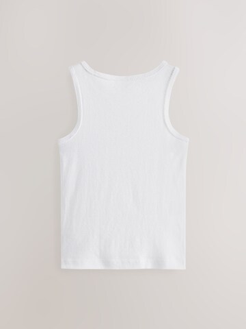 Next - Camiseta térmica en blanco