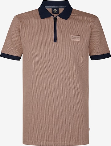 Petrol Industries Shirt 'Keyline' in Brown: front