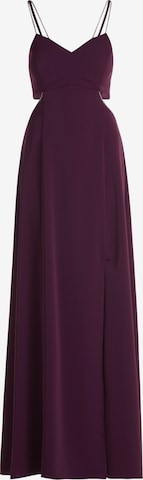 Vera Mont Evening Dress in Purple: front