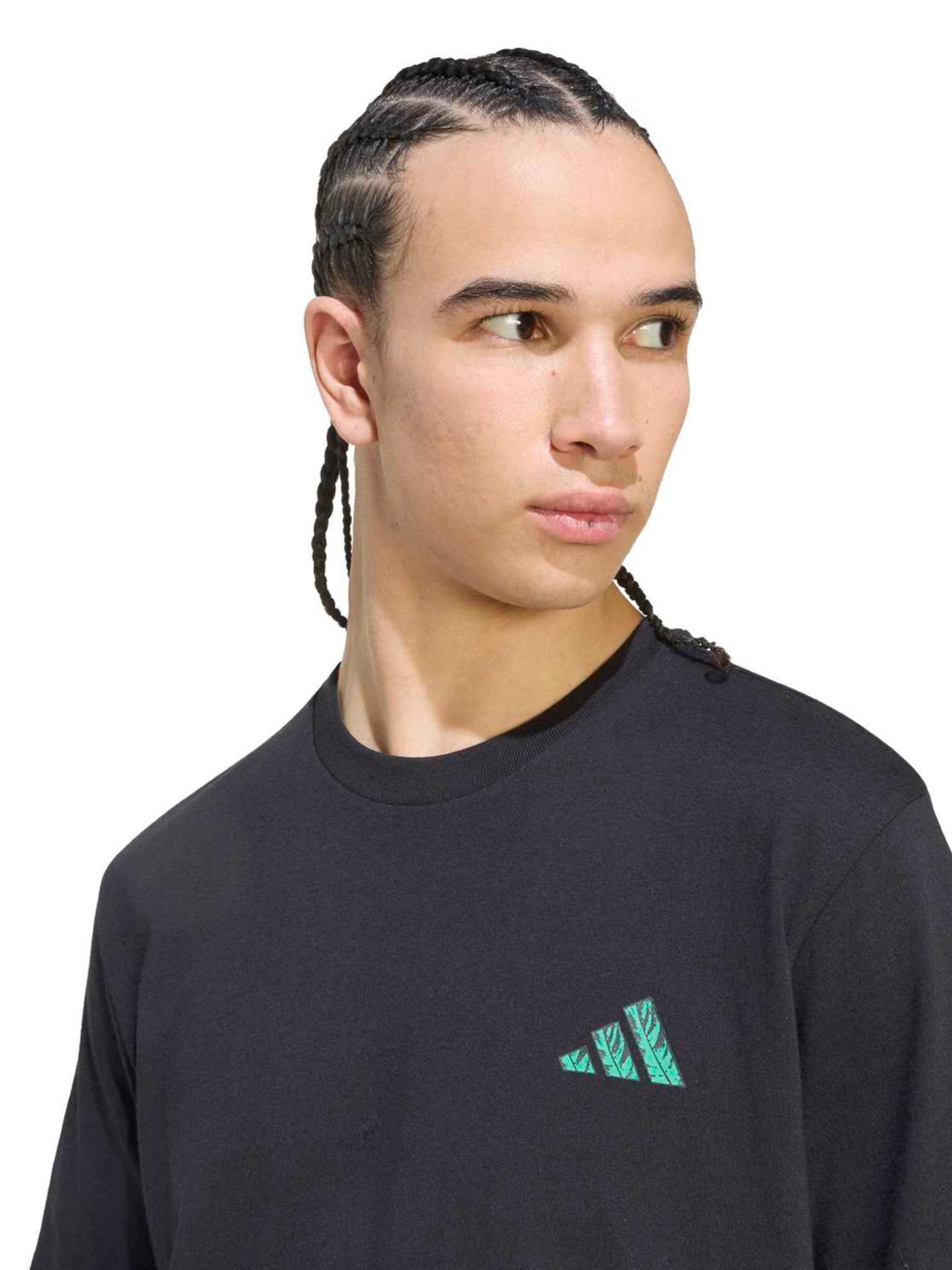 ADIDAS SPORTSWEAR Λειτουργικό μπλουζάκι 'TST PST' σε μαύρο