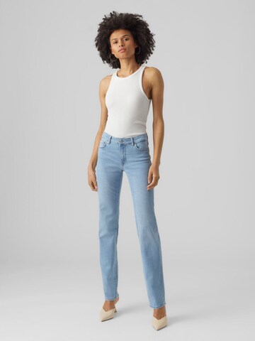 Slimfit Jeans de la VERO MODA pe albastru