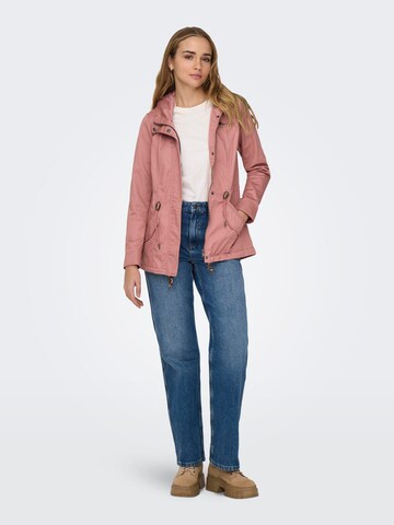 Parka di mezza stagione 'LORCA' di ONLY in rosa